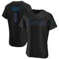 Ldoa M.Marlins #1 Connor Norby Player Black  Home Limited Stitched Jerseys