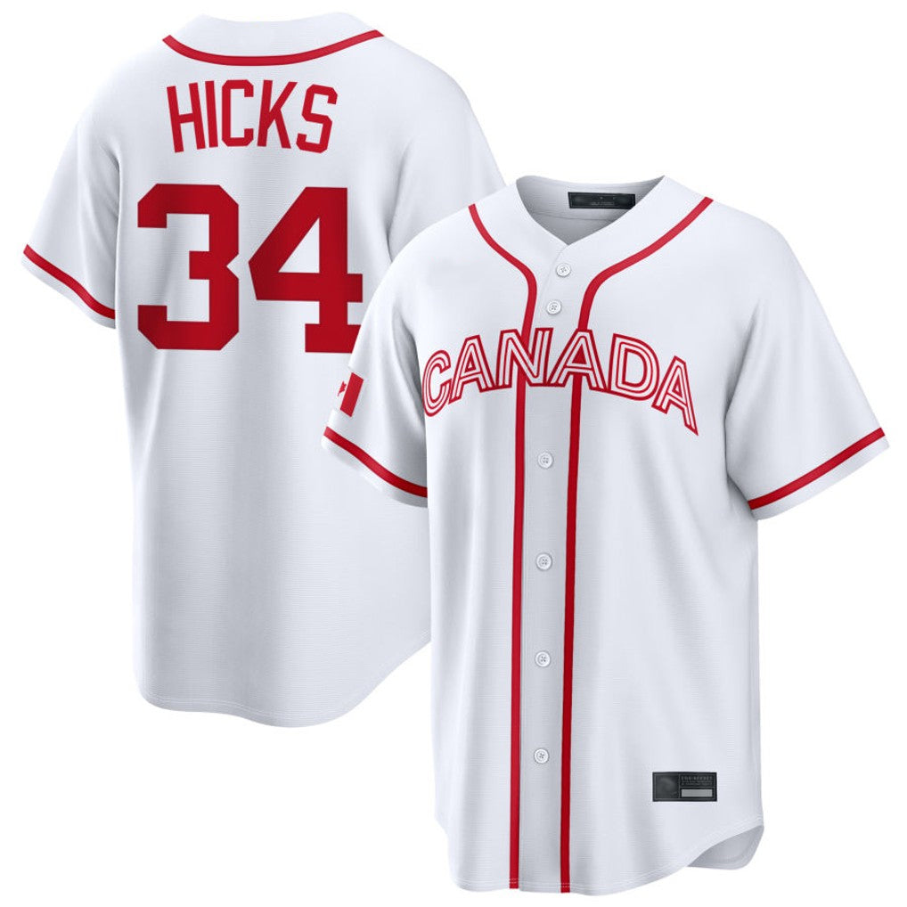 Ldoa M.Marlins #34 Liam Hicks Player White 2026 World Classic Home Pick-A-Player Stitched Jerseys