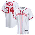 Ldoa M.Marlins #34 Liam Hicks Player White 2026 World Classic Home Pick-A-Player Stitched Jerseys