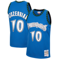 Ldoa M.Timberwolves #10 Wally Szczerbiak Mitchell & Ness Blue 2003-2004 Hardwood Classics Swingman Stitched Jerseys