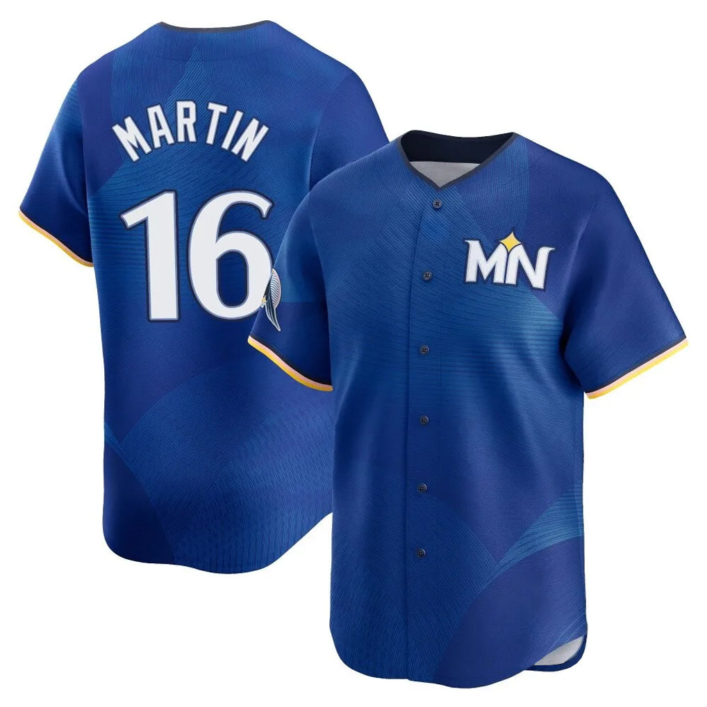 Ldoa M.Twins #16 Austin Martin Player Royal City Connect Limited Home Stitched Jerseys
