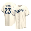 Ldoa M.Twins #23 Royce Lewis Player Cream Game Limited Home Stitched Jerseys