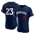 Ldoa M.Twins #23 Royce Lewis Player Navy Replica Home Limited Elite Stitched Jerseys