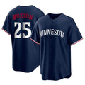 Ldoa M.Twins #25 Byron Buxton Player Navy Replica Alternate Home Stitched Jerseys