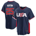Ldoa M.Twins #25 Byron Buxton Player Navy USA 2026 World Classic Limited Home Stitched Jerseys