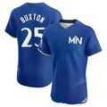 Ldoa M.Twins #25 Byron Buxton Player Royal City Connect Limited Elite Home Stitched Jerseys