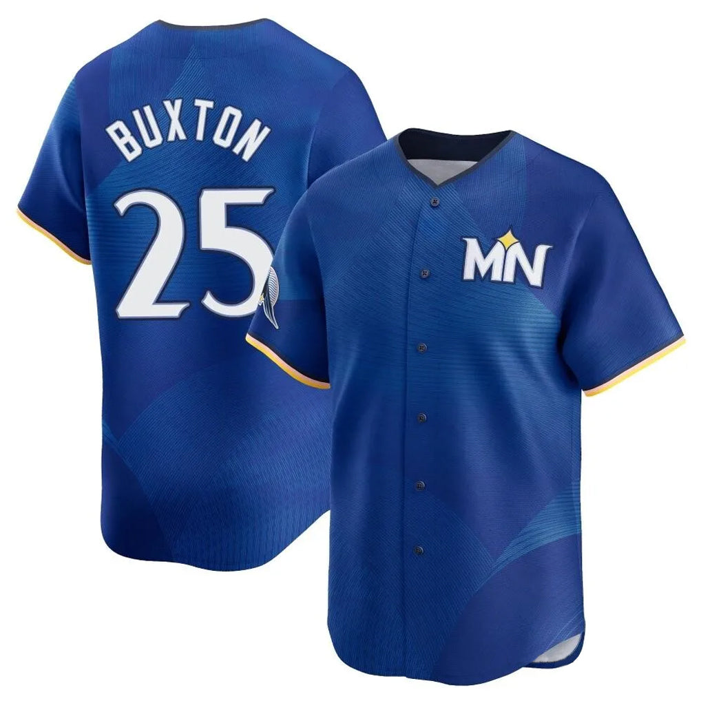 Ldoa M.Twins #25 Byron Buxton Player Royal City Connect Limited Home Stitched Jerseys