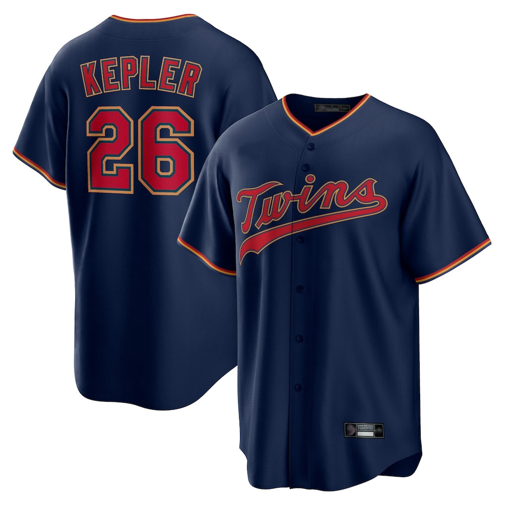 Ldoa M.Twins #26 Max Kepler Player Navy Home Limited Game Stitched Jerseys