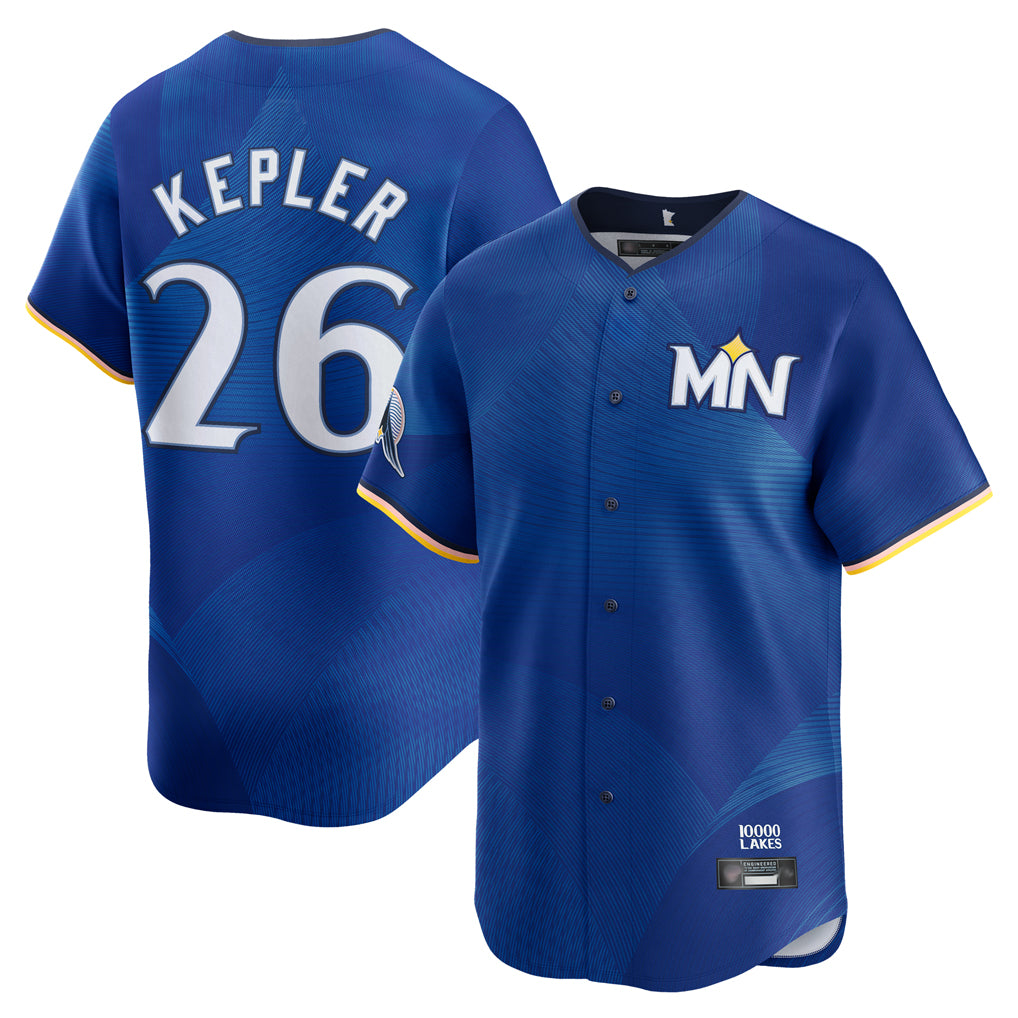 Ldoa M.Twins #26 Max Kepler Player Royal City Connect Limited Home Stitched Jerseys