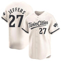 Ldoa M.Twins #27 Ryan Jeffers Player Cream Home Limited Stitched Jerseys