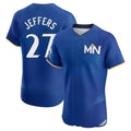 Ldoa M.Twins #27 Ryan Jeffers Player Royal City Connect Limited Elite Home Stitched Jerseys