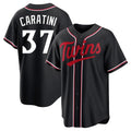 Ldoa M.Twins #37 Victor Caratini Player Black Fashion Out Home Limited Stitched Jerseys