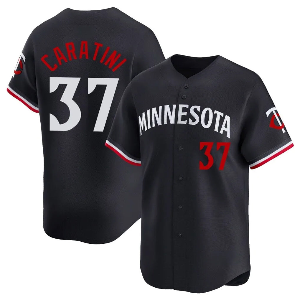 Ldoa M.Twins #37 Victor Caratini Player Navy Home Limited Stitched Jerseys