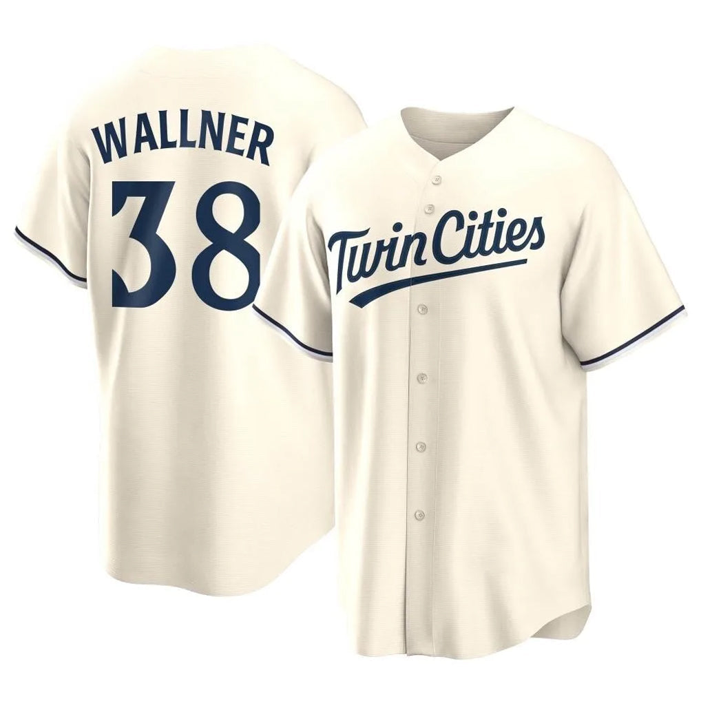 Ldoa M.Twins #38 Matt Wallner Player Cream Game Limited Home Stitched Jerseys