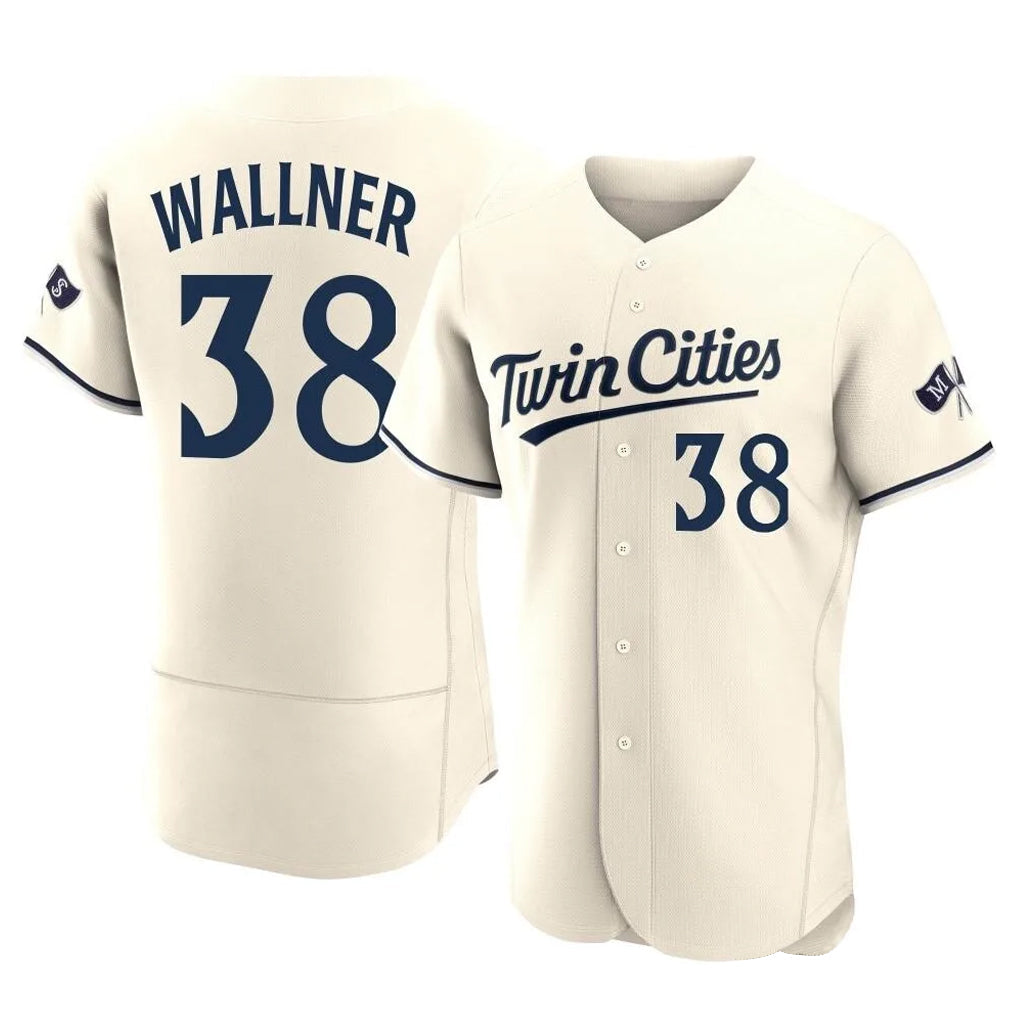 Ldoa M.Twins #38 Matt Wallner Player Cream Home Limited Elite Stitched Jerseys