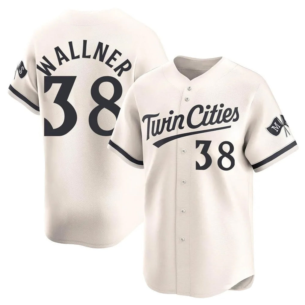 Ldoa M.Twins #38 Matt Wallner Player Cream Home Limited Stitched Jerseys