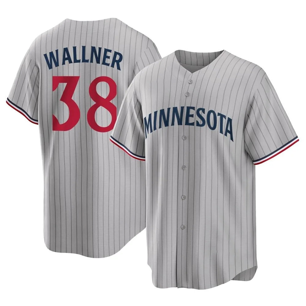 Ldoa M.Twins #38 Matt Wallner Player Gray Game Limited Home Stitched Jerseys