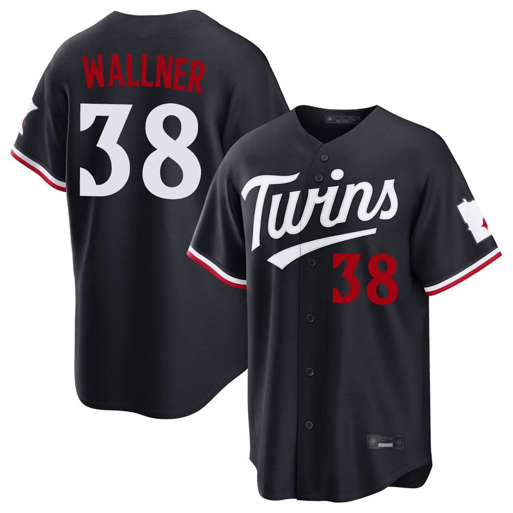Ldoa M.Twins #38 Matt Wallner Player Navy Home Game Stitched Jerseys