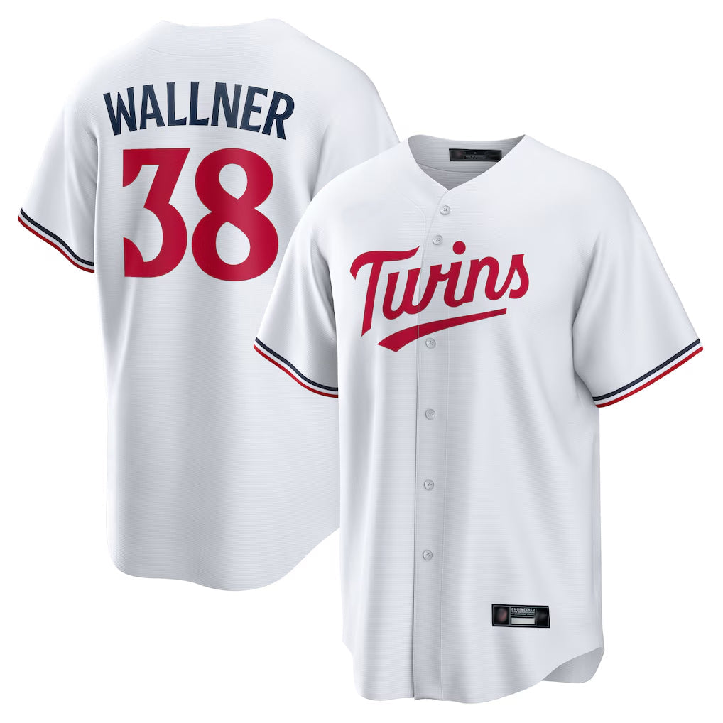 Ldoa M.Twins #38 Matt Wallner Player White Home Game Stitched Jerseys