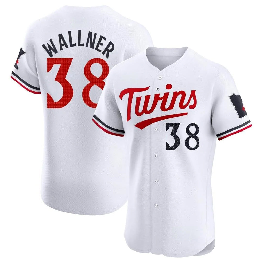 Ldoa M.Twins #38 Matt Wallner Player White Home Limited Elite Stitched Jerseys
