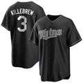 Ldoa M.Twins #3 Harmon Killebrew Player Black Home Game Stitched Jerseys
