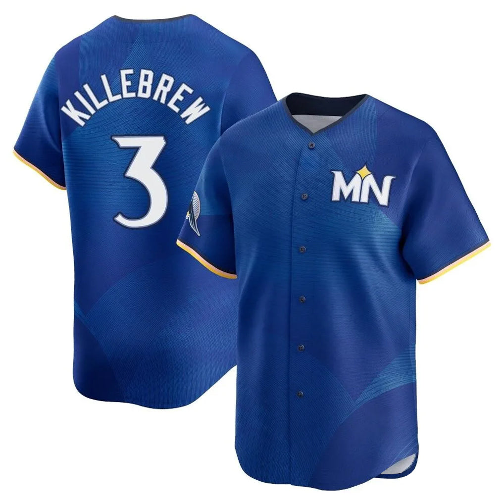 Ldoa M.Twins #3 Harmon Killebrew Player Royal City Connect Limited Home Stitched Jerseys
