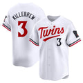 Ldoa M.Twins #3 Harmon Killebrew Player White Home Limited Stitched Jerseys