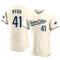 Ldoa M.Twins #41 Joe Ryan Player Cream Home Limited Elite Stitched Jerseys