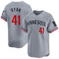 Ldoa M.Twins #41 Joe Ryan Player Gray Home Limited Stitched Jerseys