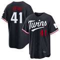 Ldoa M.Twins #41 Joe Ryan Player Navy Home Game Stitched Jerseys