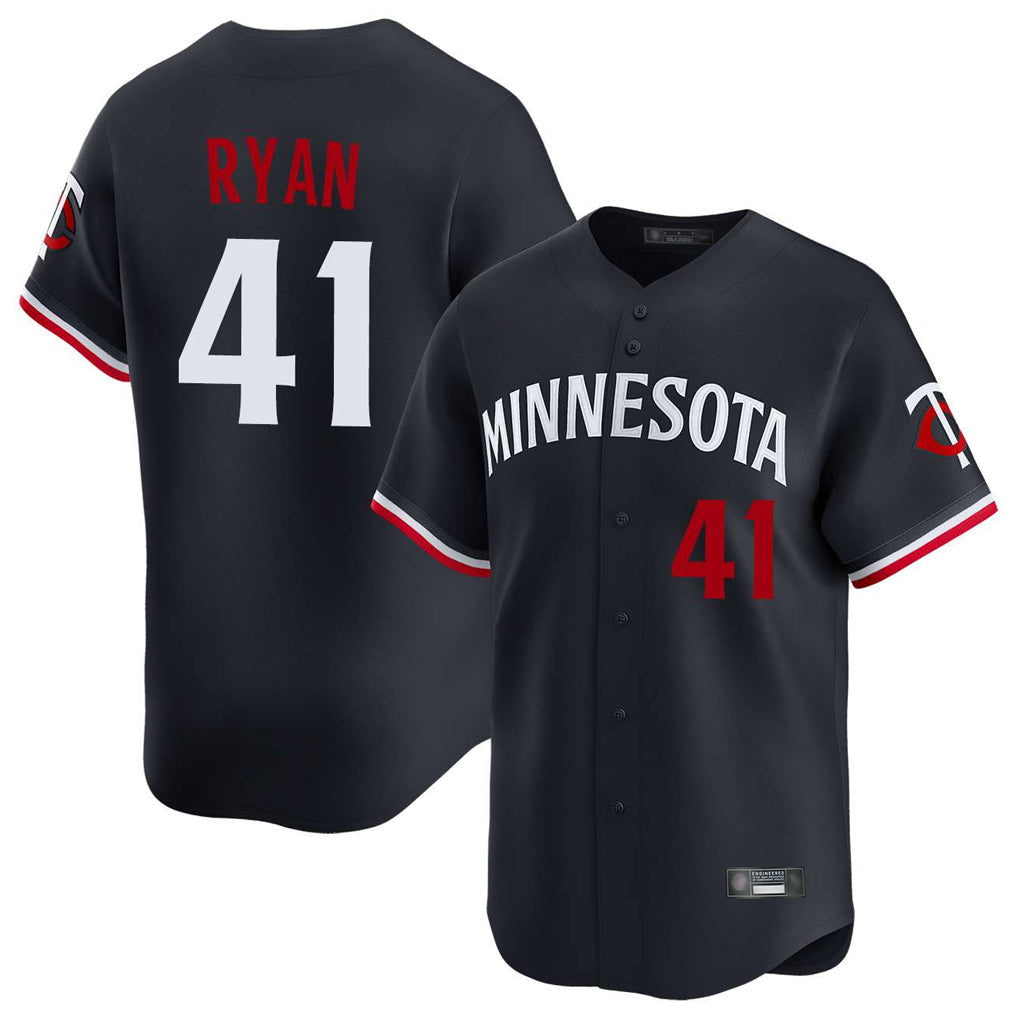 Ldoa M.Twins #41 Joe Ryan Player Navy Home Limited Stitched Jerseys