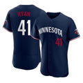 Ldoa M.Twins #41 Joe Ryan Player Navy Replica Home Limited Elite Stitched Jerseys