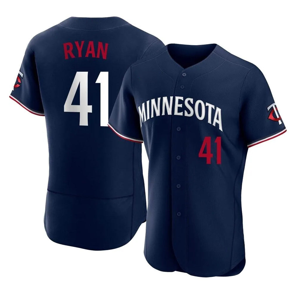 Ldoa M.Twins #41 Joe Ryan Player Navy Replica Home Limited Elite Stitched Jerseys