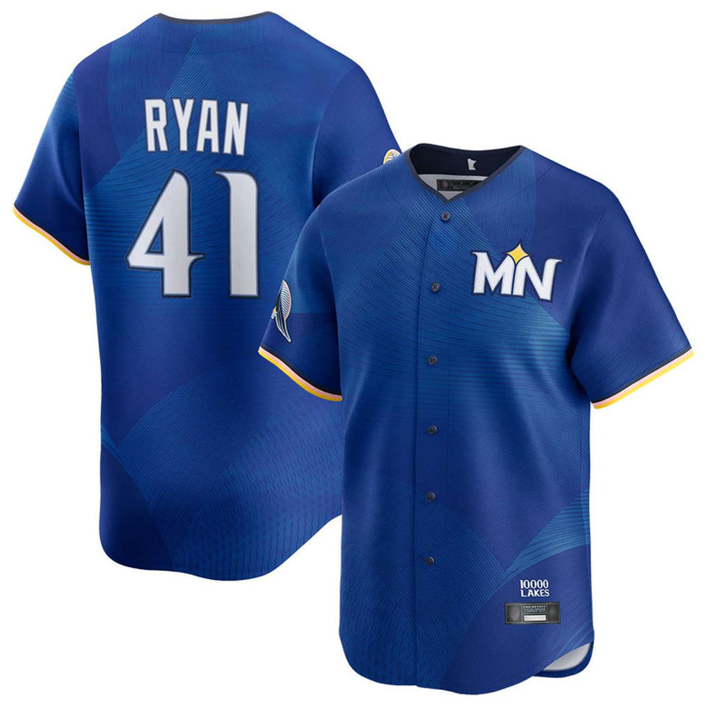 Ldoa M.Twins #41 Joe Ryan Player Royal City Connect Limited Home Stitched Jerseys