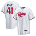Ldoa M.Twins #41 Joe Ryan Player White Home Game Stitched Jerseys