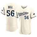 Ldoa M.Twins #56 Josh Bell Player Cream Home Limited Elite Stitched Jerseys
