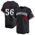 Ldoa M.Twins #56 Josh Bell Player Navy Home Limited Stitched Jerseys