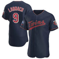Ldoa M.Twins #9 Trevor Larnach Player Navy 60th Home Limited Elite Stitched Jerseys
