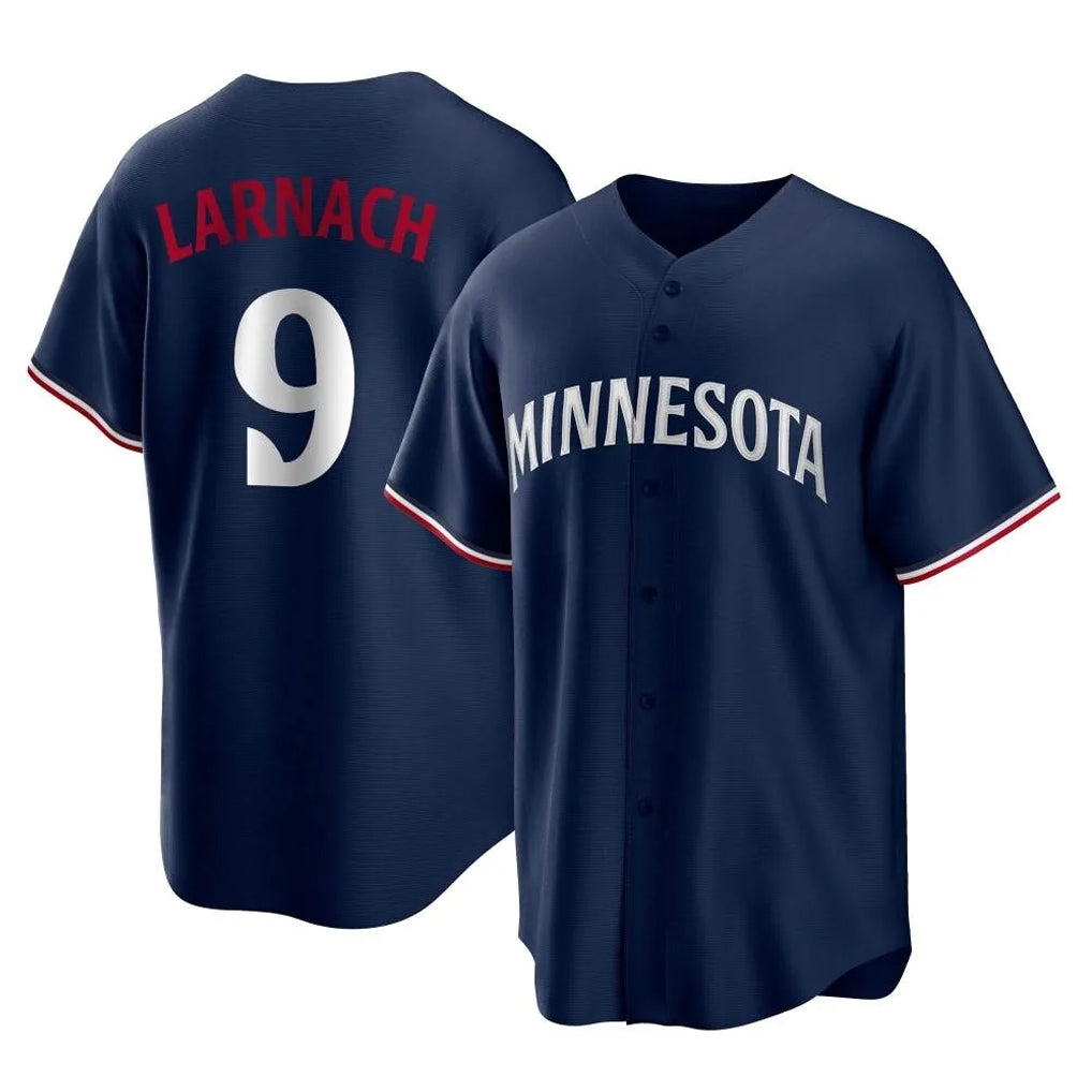 Ldoa M.Twins #9 Trevor Larnach Player Navy Replica Alternate Home Stitched Jerseys
