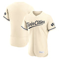 Ldoa Minnesota Twins Blank Player Cream Home Limited Elite Stitched Jerseys