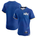 Ldoa Minnesota Twins Blank Player Royal City Connect Limited Elite Home Stitched Jerseys