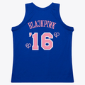 Ldoa NY.Knicks Mitchell & Ness x BLACKPINK Blue Hardwood Classics Swingman Jerseys - Limited Edition