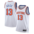 Ldoa NY.Knicks #13 Tyler Kolek White Swingman Jerseys - Association Edition