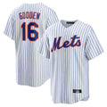 Ldoa NY.Mets #16 Dwight Gooden Player White Home Replica Stitched Jerseys