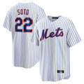 Ldoa NY.Mets #22 Juan Soto Player White Home Game Stitched Jerseys
