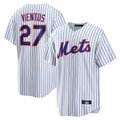 Ldoa NY.Mets #27 Mark Vientos Player White Home Game Stitched Jerseys