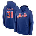Ldoa NY.Mets #31 Mike Piazza Player Royal Club Pullover Hoodie Game Stitched Jerseys