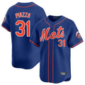 Ldoa NY.Mets #31 Mike Piazza Player Royal Home Limited Stitched Jerseys