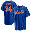Ldoa NY.Mets #34 Kodai Senga Player Royal Home Game Stitched Jerseys