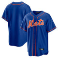 Ldoa NY.Mets Blank Player Royal Home Game Stitched Jerseys